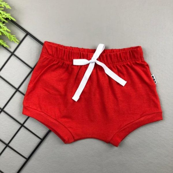 Tapa Fralda para Bebê Liso Vermelho