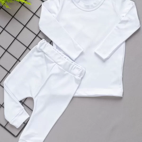 Conjunto Infantil Térmico Branco