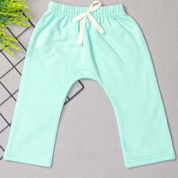 Calça para Bebê Saruel Moletom Peluciado Verde Matteo