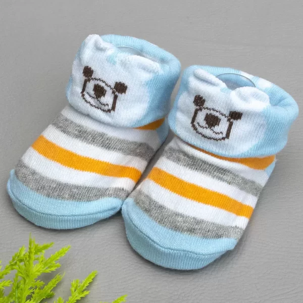 Meia Baby Bichinhos Azul