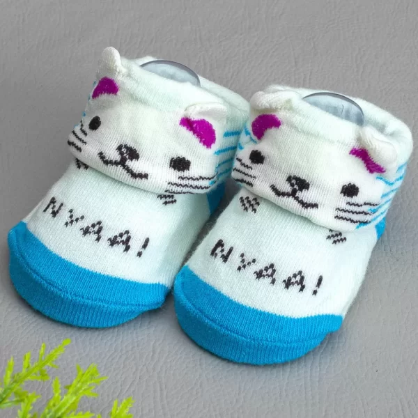 Meia Baby Bichinhos Urso Nyaai 