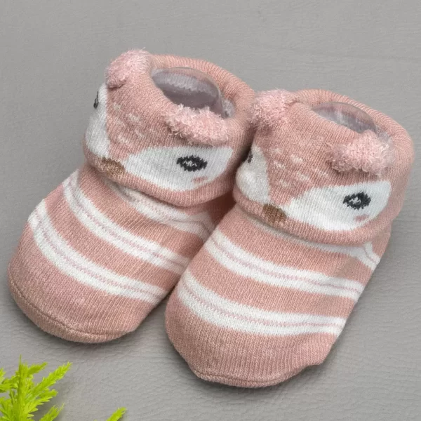 Meia Baby Bichinhos Raposa