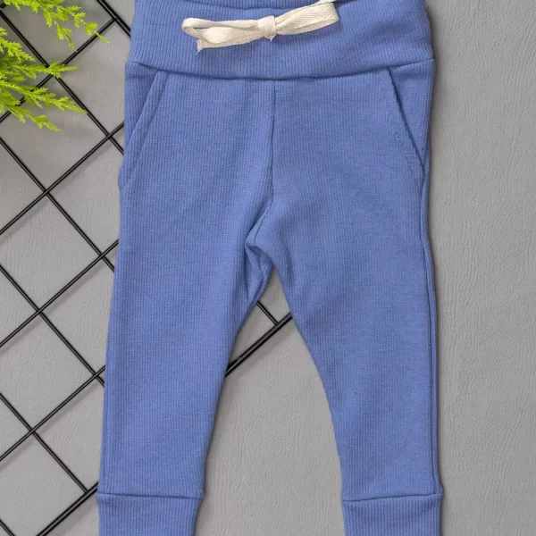 Calça para Bebê de Ribana Canelada Sereno
