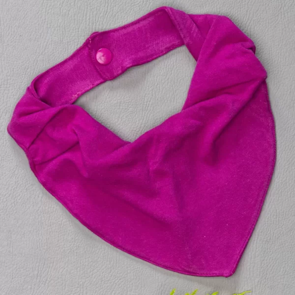 Bandana Impermeável para Bebê Fucsia