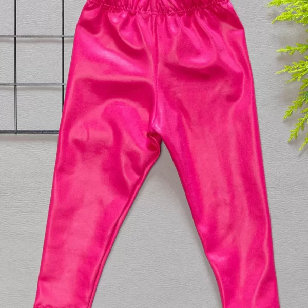 Legging para Bebê Rosa Cirrê