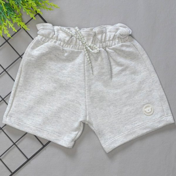 Shorts Moletinho Feminino Infantil Mescla Sophia