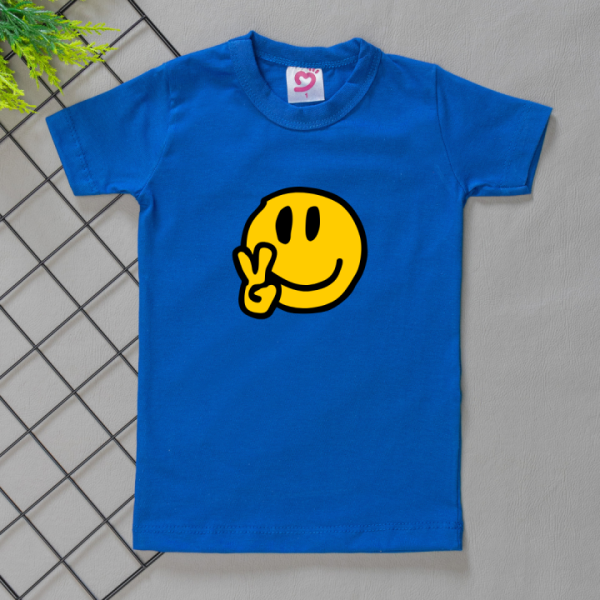 Camiseta Curta Infantil Estampada Like