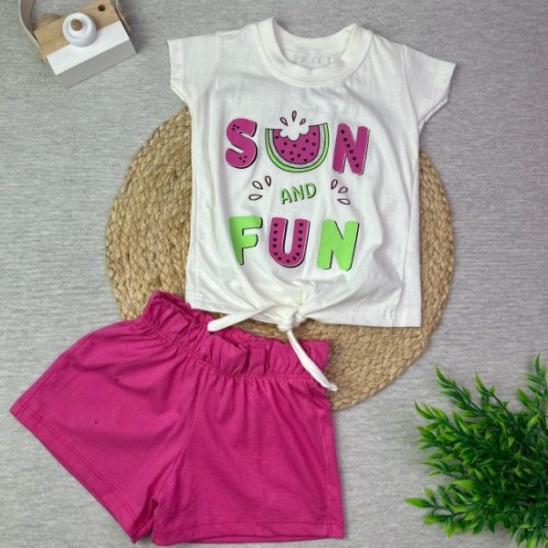 Conjunto Curto Sun and Fun