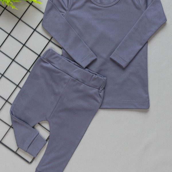 Conjunto Térmico Bebê Cinza