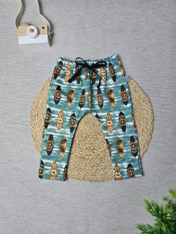 Calça para Bebê Saruel Moletom Careca surf