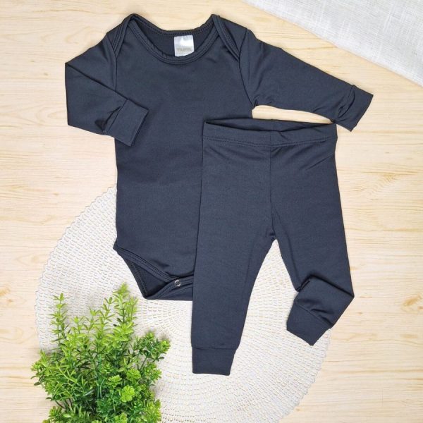 Conjunto Térmico Body/Calça Preto