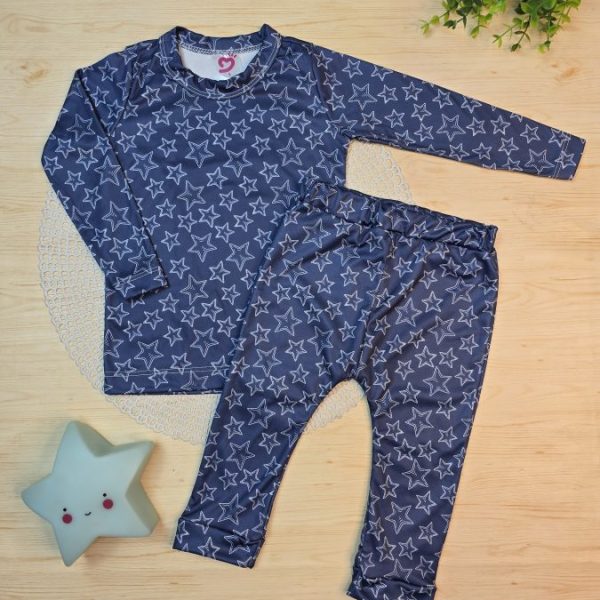 Conjunto Infantil Térmico Estampado - Estrela