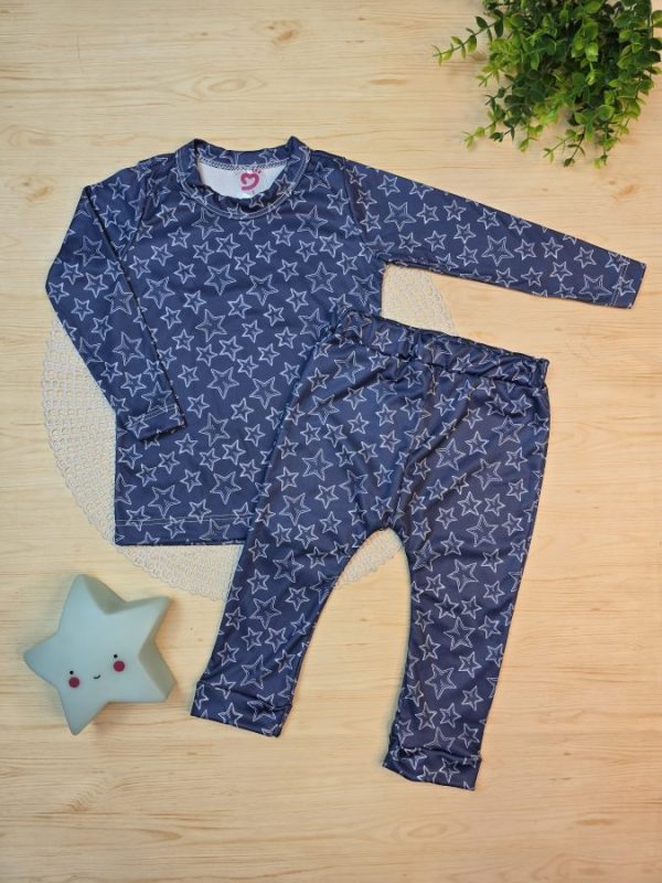 Conjunto Infantil Térmico Estampado - Estrela