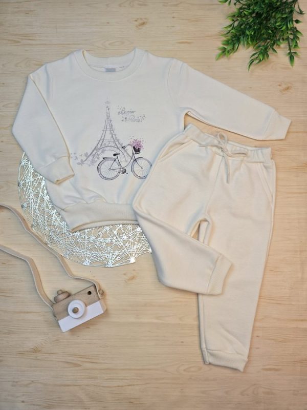 Conjunto de Moletom com Gola - Off Paris