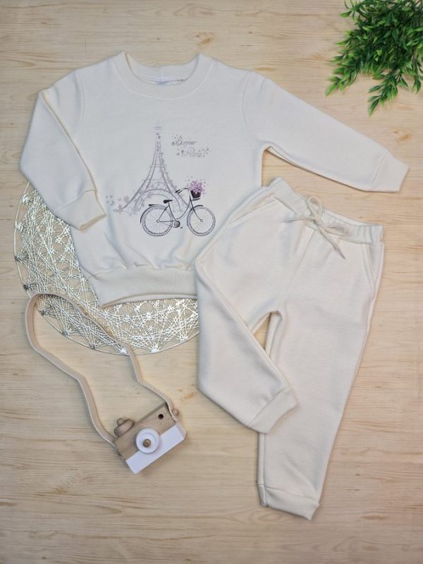 Conjunto de Moletom com Gola - Off Paris