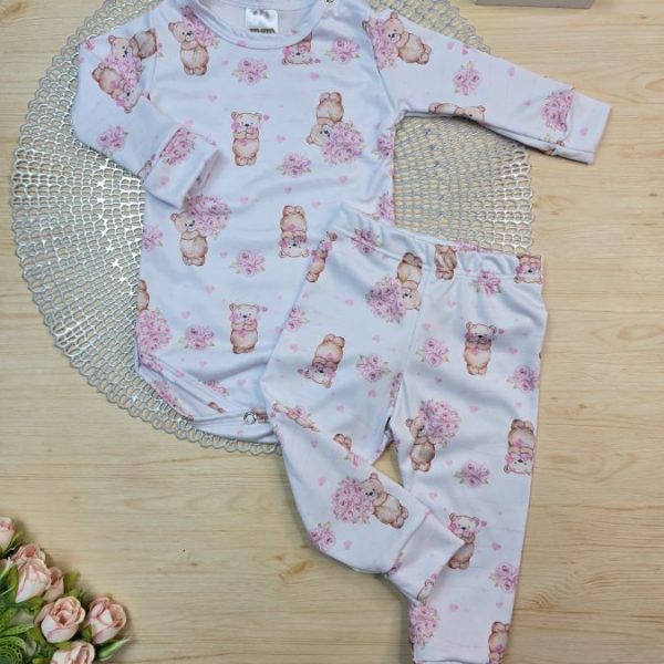Conjunto Térmico Body/Calça - Ursinha