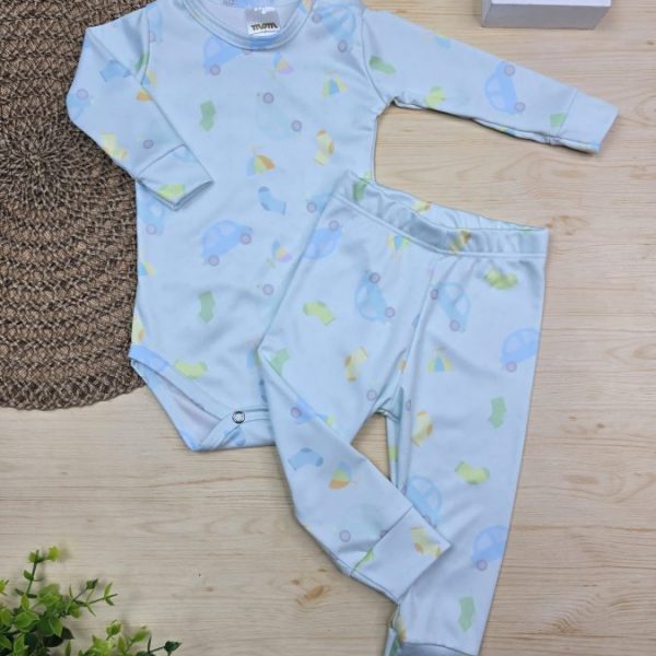 Conjunto Térmico Body/Calça – Carrinhos