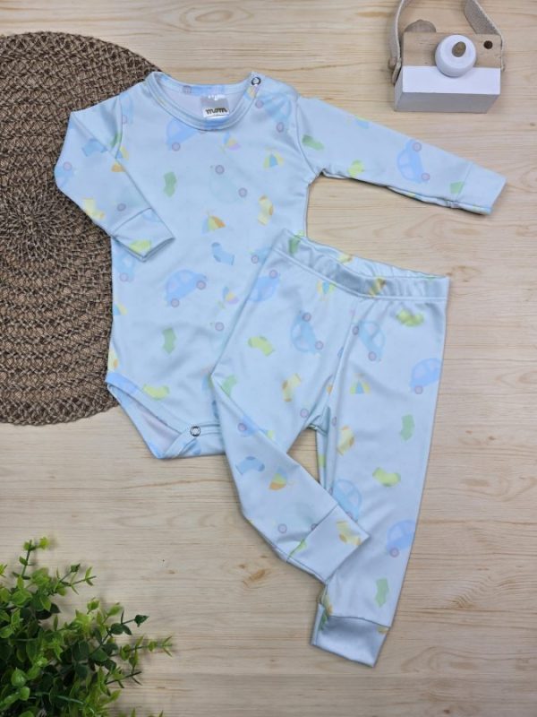 Conjunto Térmico Body/Calça – Carrinhos