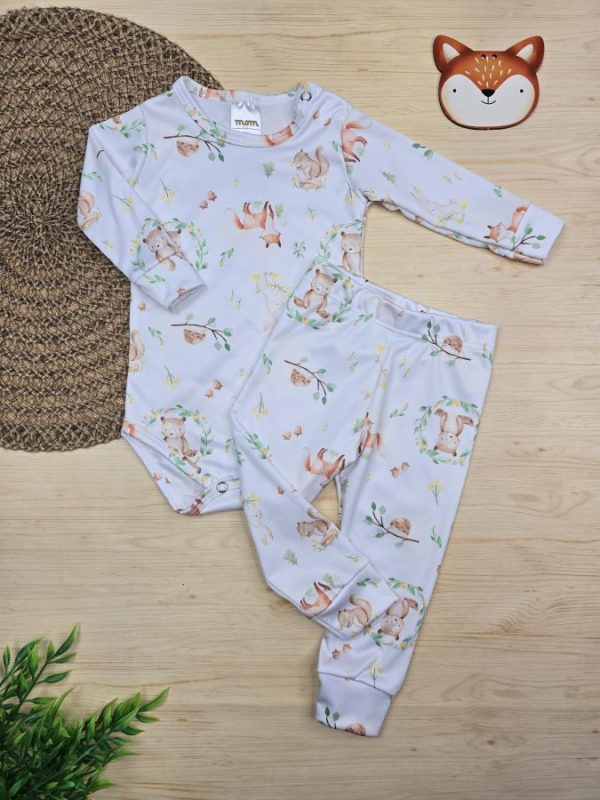 Conjunto Térmico Body/Calça – Animais