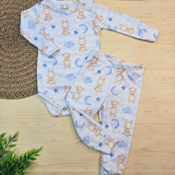 Conjunto Térmico Body/Calça – Ursinho