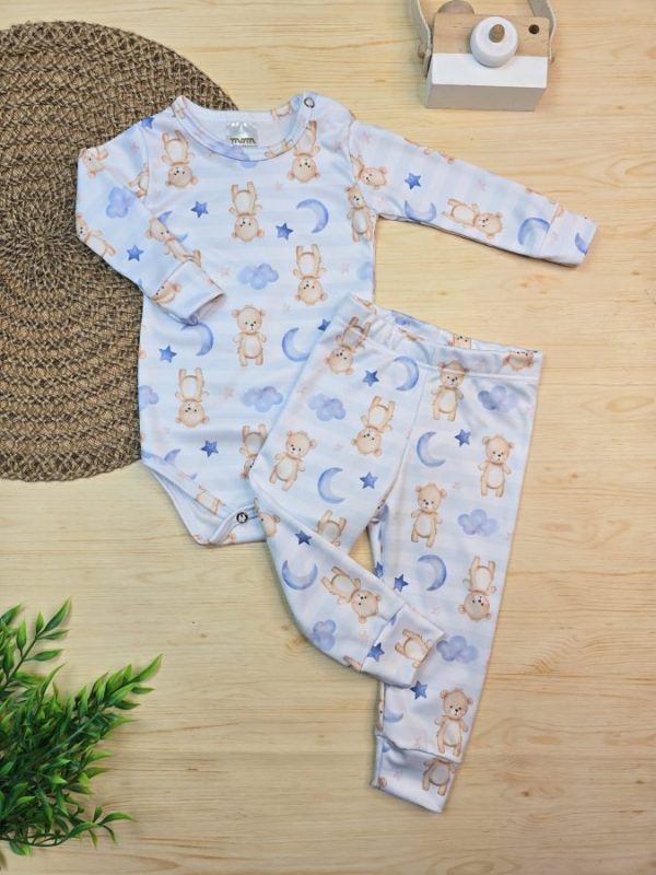 Conjunto Térmico Body/Calça – Ursinho