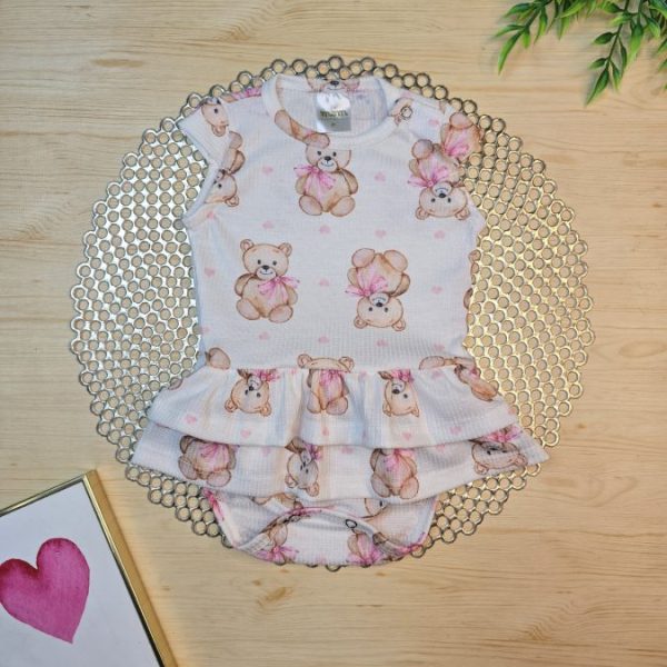 Body Babado Canelado - Ursinha