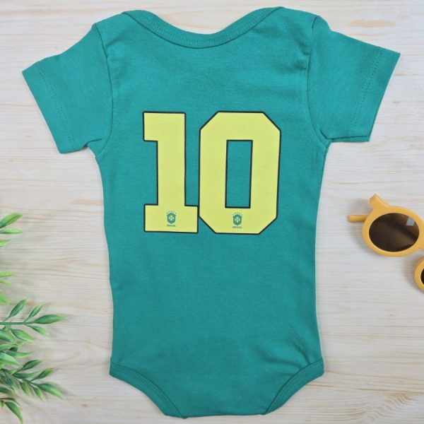 Body para Bebê Menino Manga Curta Estampado-Camisa 10