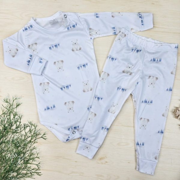 Conjunto Térmico Body/Calça – Urso Polar